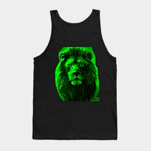 Green Lion Tank Top